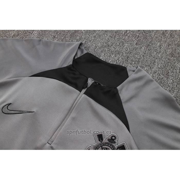 Chandal de Sudadera del Corinthians 2024-2025 Gris
